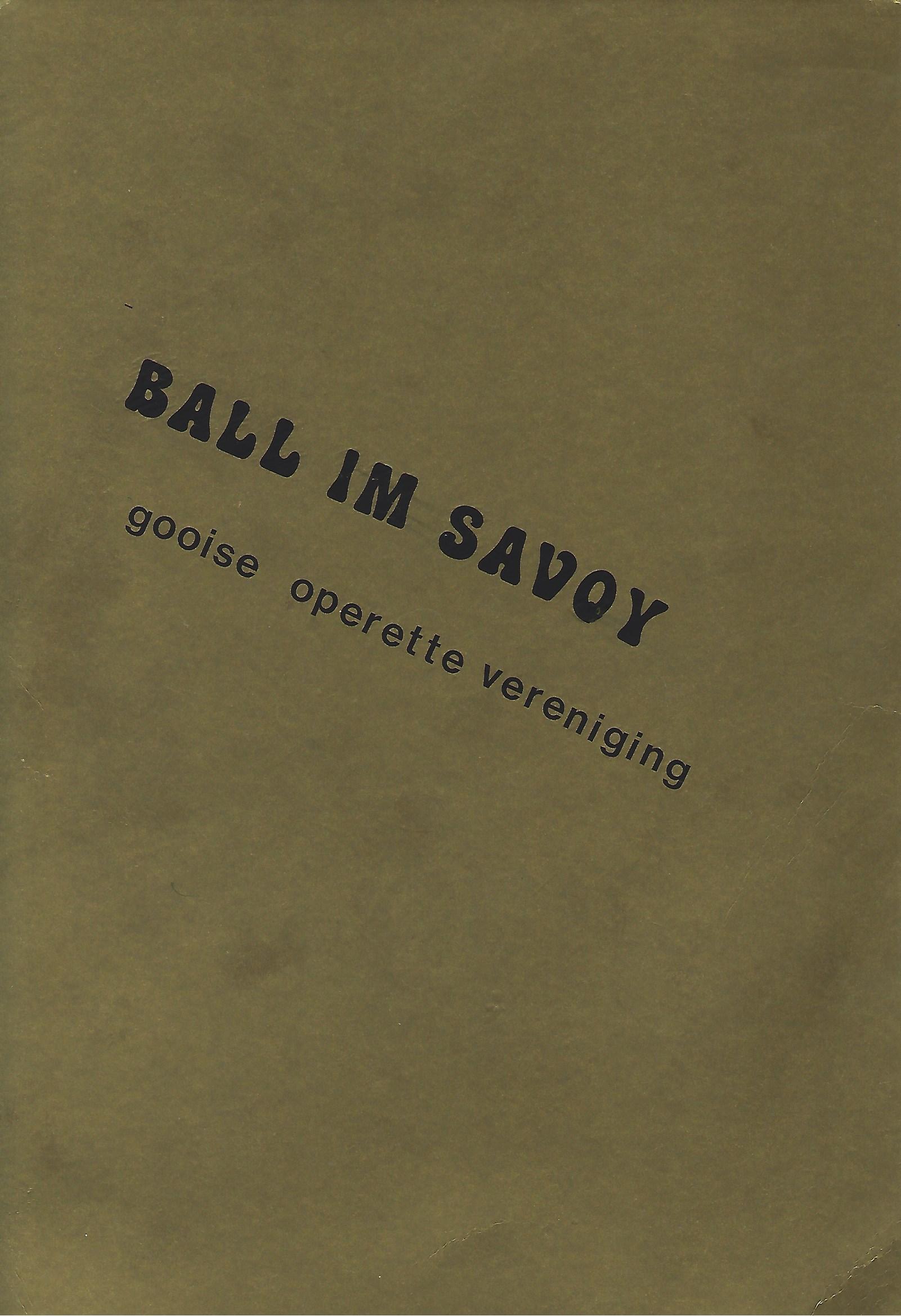 Ball im Savoy